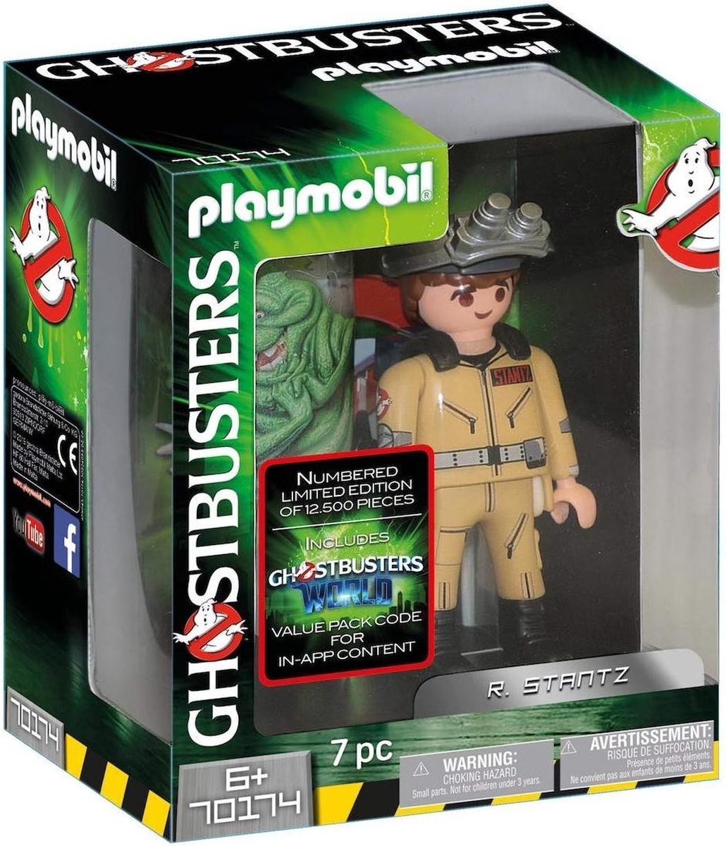 GHOSTBUSTERS - Playmobil Collector Edition 15cm - Raymond Stantz