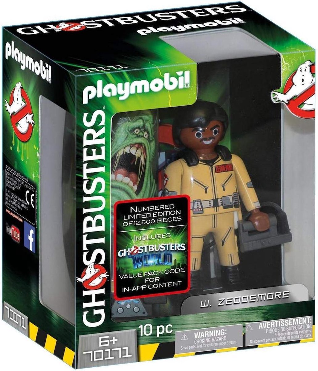 GHOSTBUSTERS - Playmobil Collector Edition 15cm - Winston Zeddemore