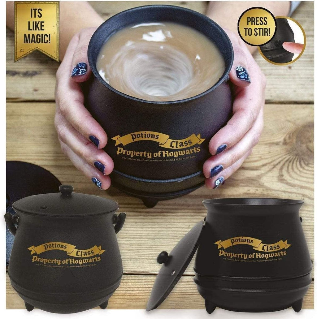 HARRY POTTER - Cauldron - 3D Mug + Self Stirring Bouton