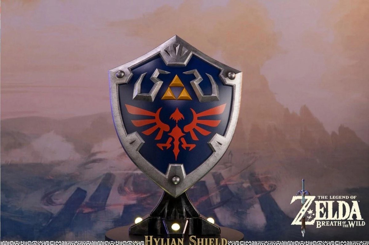 ZELDA - Hylian Shield COLLECTOR Edition - Statue PVC 29cm
