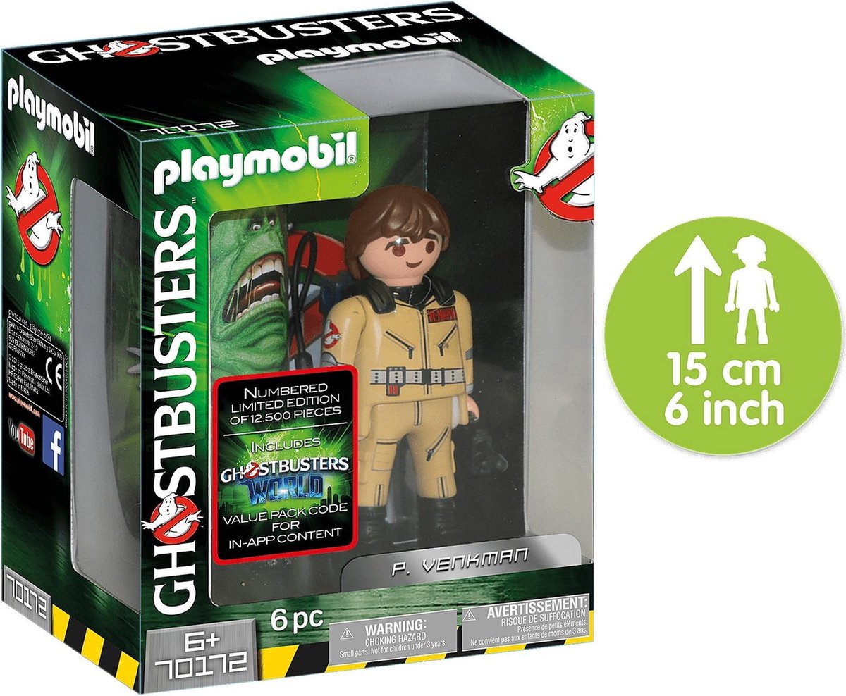 GHOSTBUSTERS - Playmobil Collector Edition 15cm - Peter Venkman