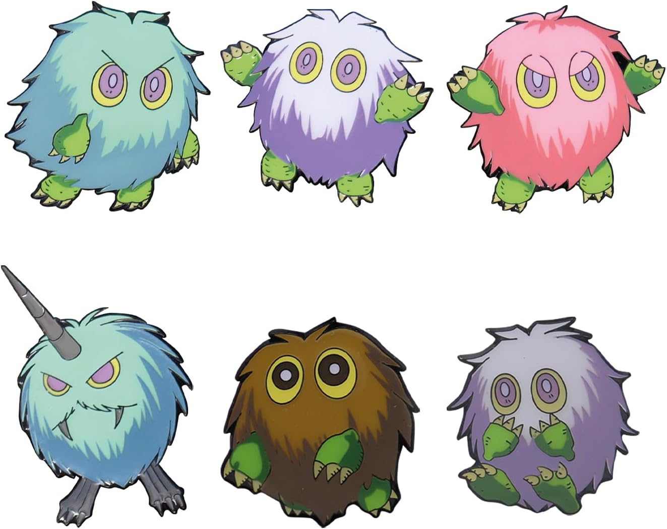 Yu-Gi-Oh! Pin Badge 6-Pack Limited Edition Kuriboh