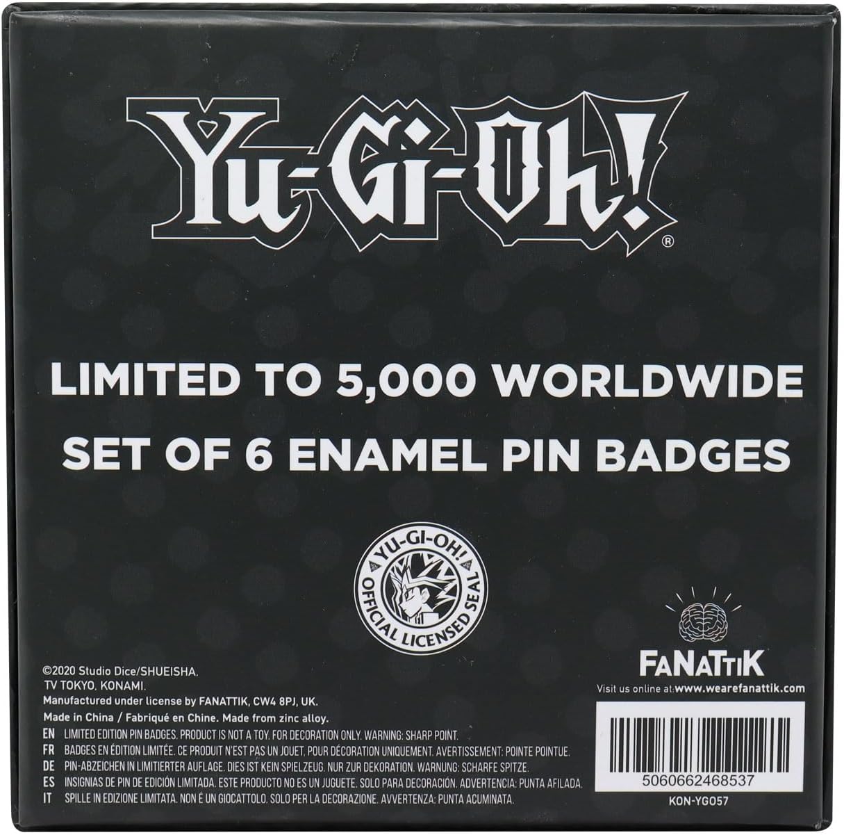 Yu-Gi-Oh! Pin Badge 6-Pack Limited Edition Kuriboh