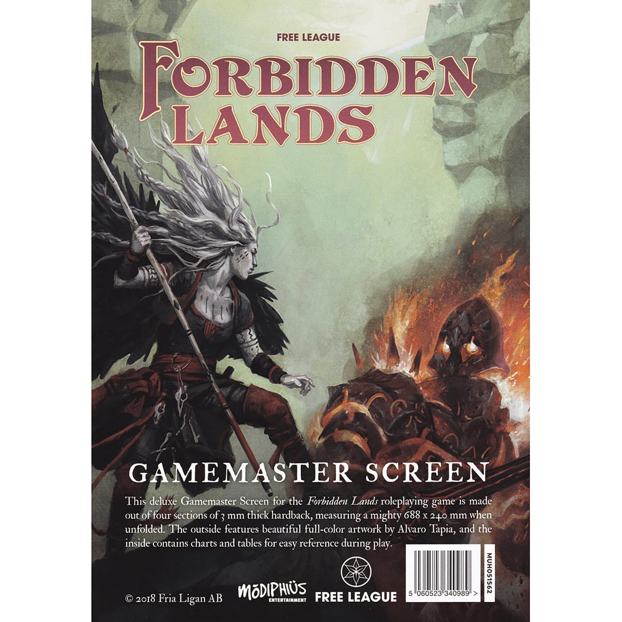 Forbidden Lands RPG: GM Screen