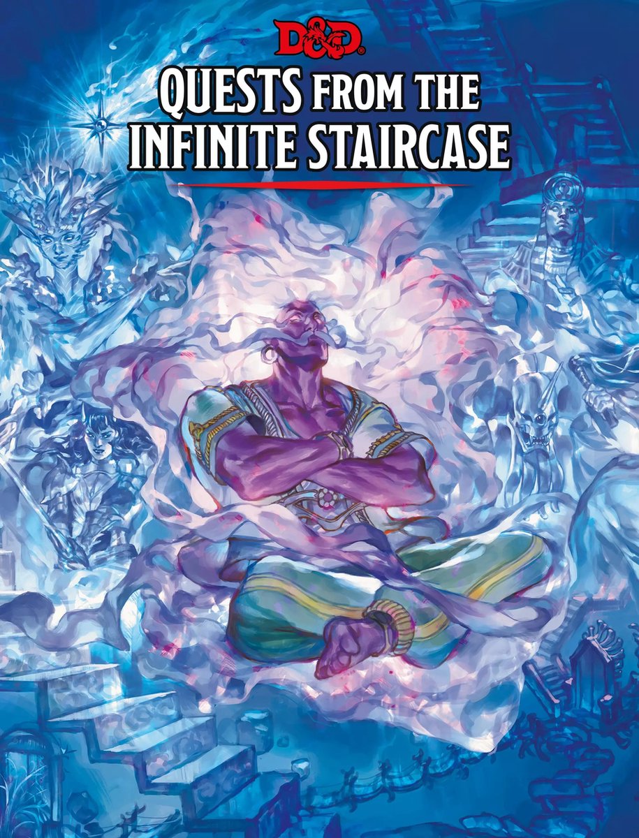 Dungeons & Dragons RPG Adventure Quests from the Infinite Staircase english