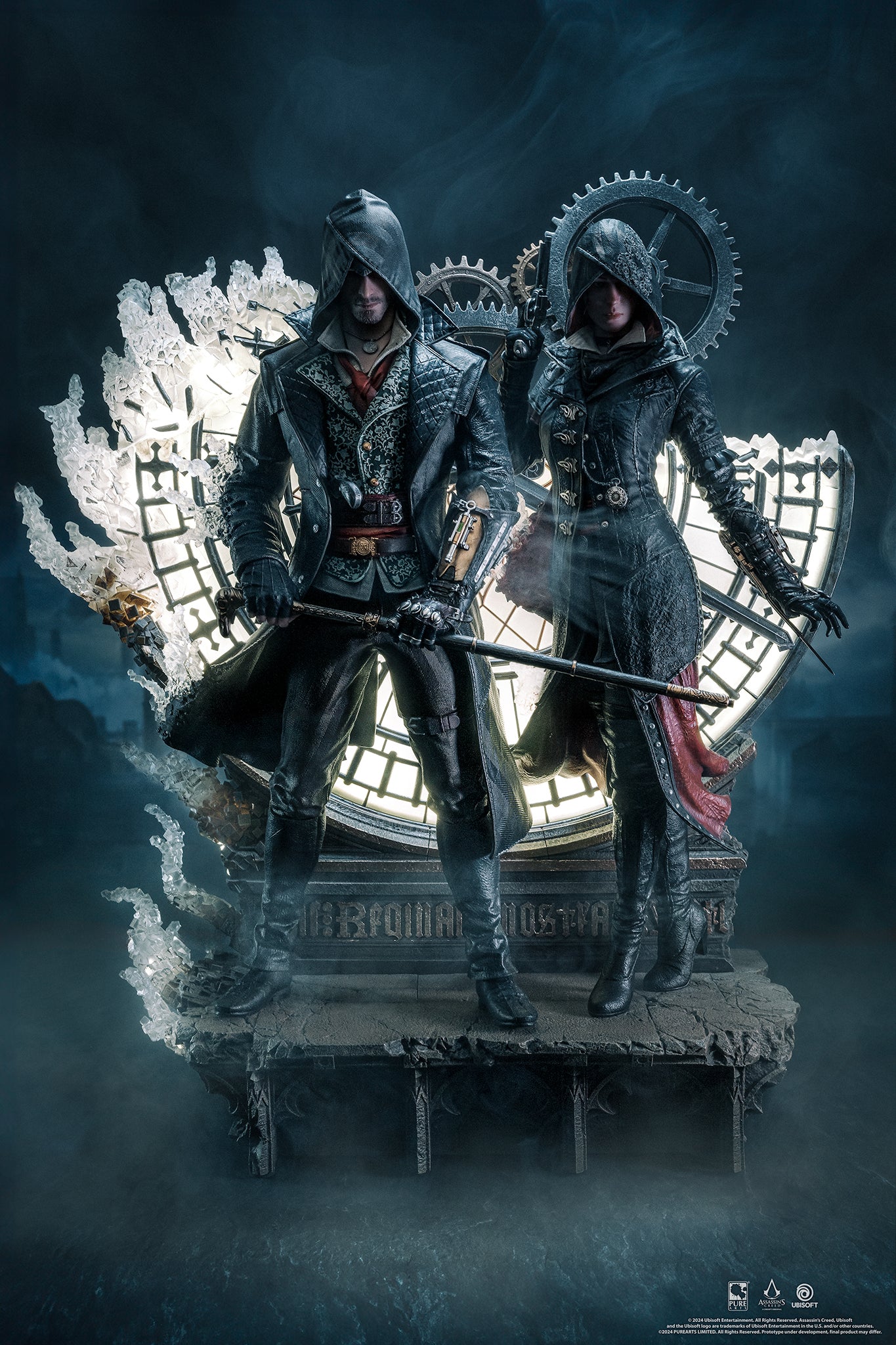 Assassin's Creed : Animus Jacob & Evie Frye 1/4 Scale Statue
