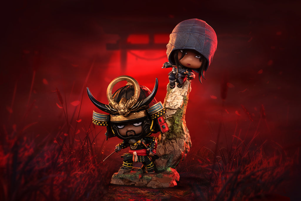 Qlectors Assassin's Creed - Naoe & Yasuke