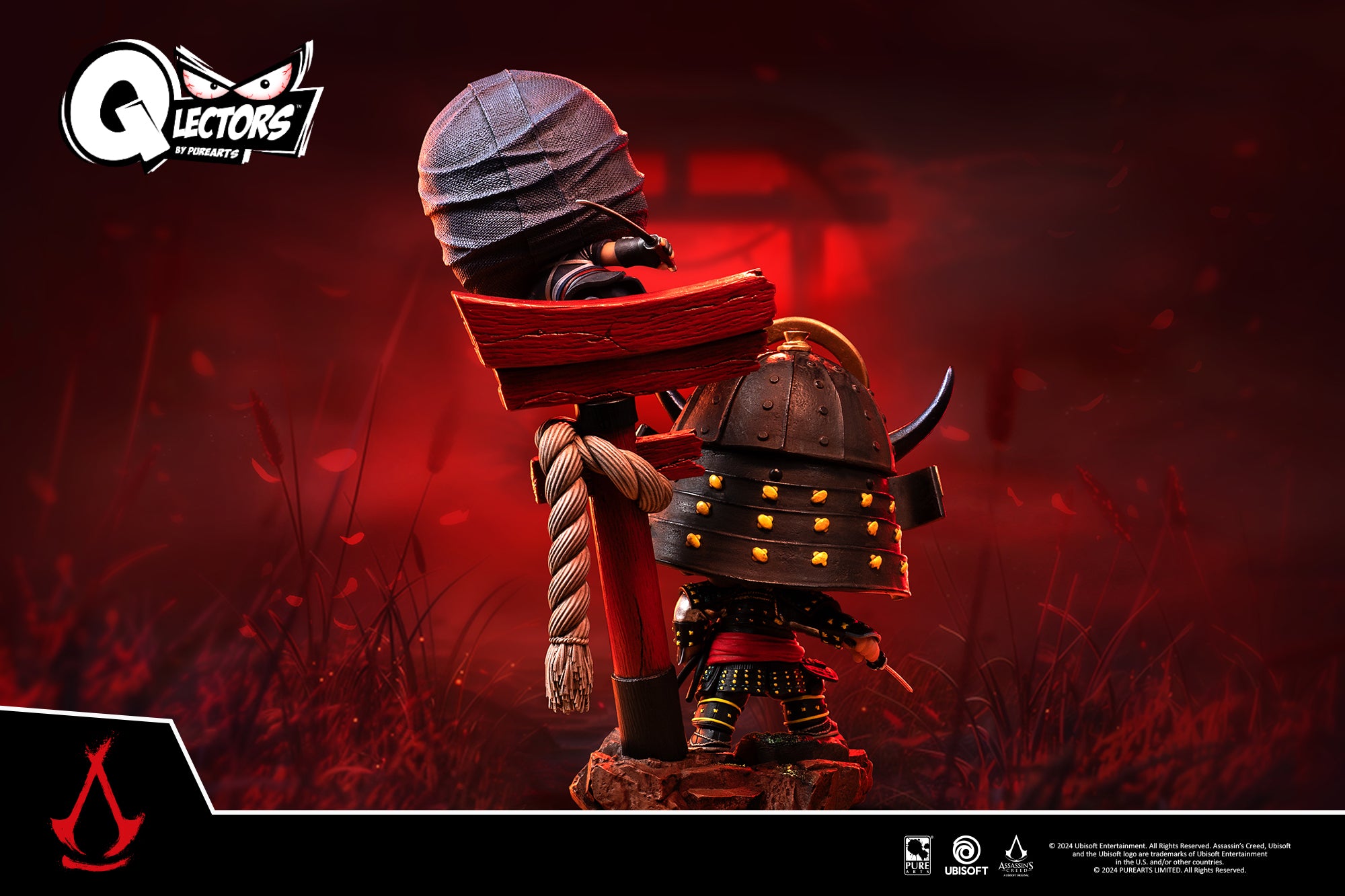 Qlectors Assassin's Creed - Naoe & Yasuke