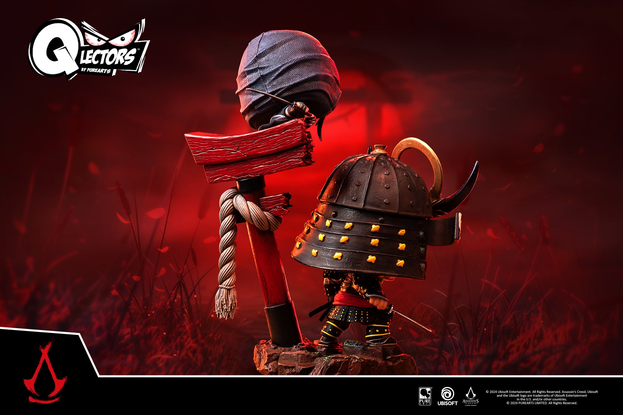 Qlectors Assassin's Creed - Naoe & Yasuke