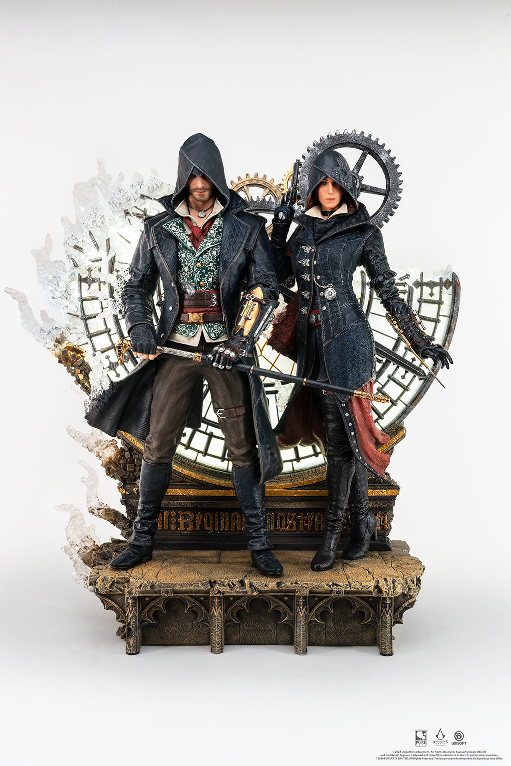 Assassin's Creed : Animus Jacob & Evie Frye 1/4 Scale Statue