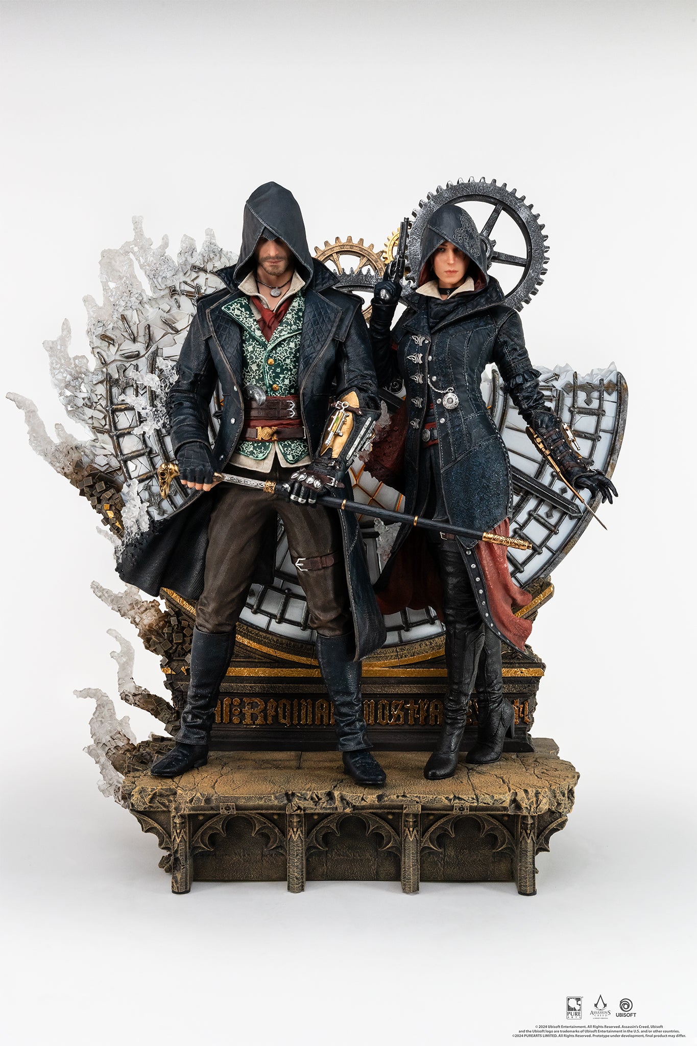 Assassin's Creed : Animus Jacob & Evie Frye 1/4 Scale Statue