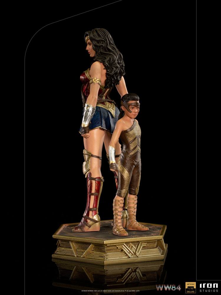 WW84 - Wonder Woman & Young Diana - Figures Art Deluxe 20cm