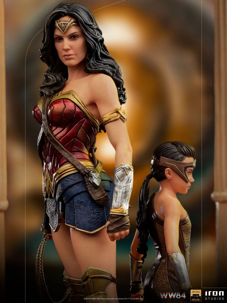WW84 - Wonder Woman & Young Diana - Figures Art Deluxe 20cm
