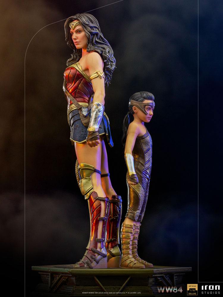 WW84 - Wonder Woman & Young Diana - Figures Art Deluxe 20cm