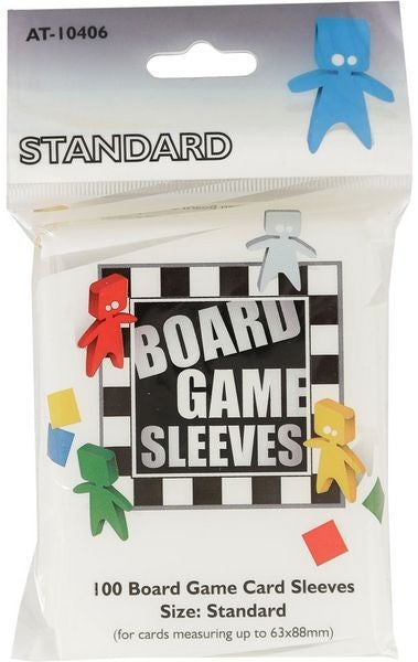 Board Game Sleeves Clear - Standard (63x88mm) 100p