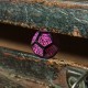 Call of Cthulhu 7th Edition - Black & magenta Dice Set'