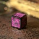 Call of Cthulhu 7th Edition - Black & magenta Dice Set'