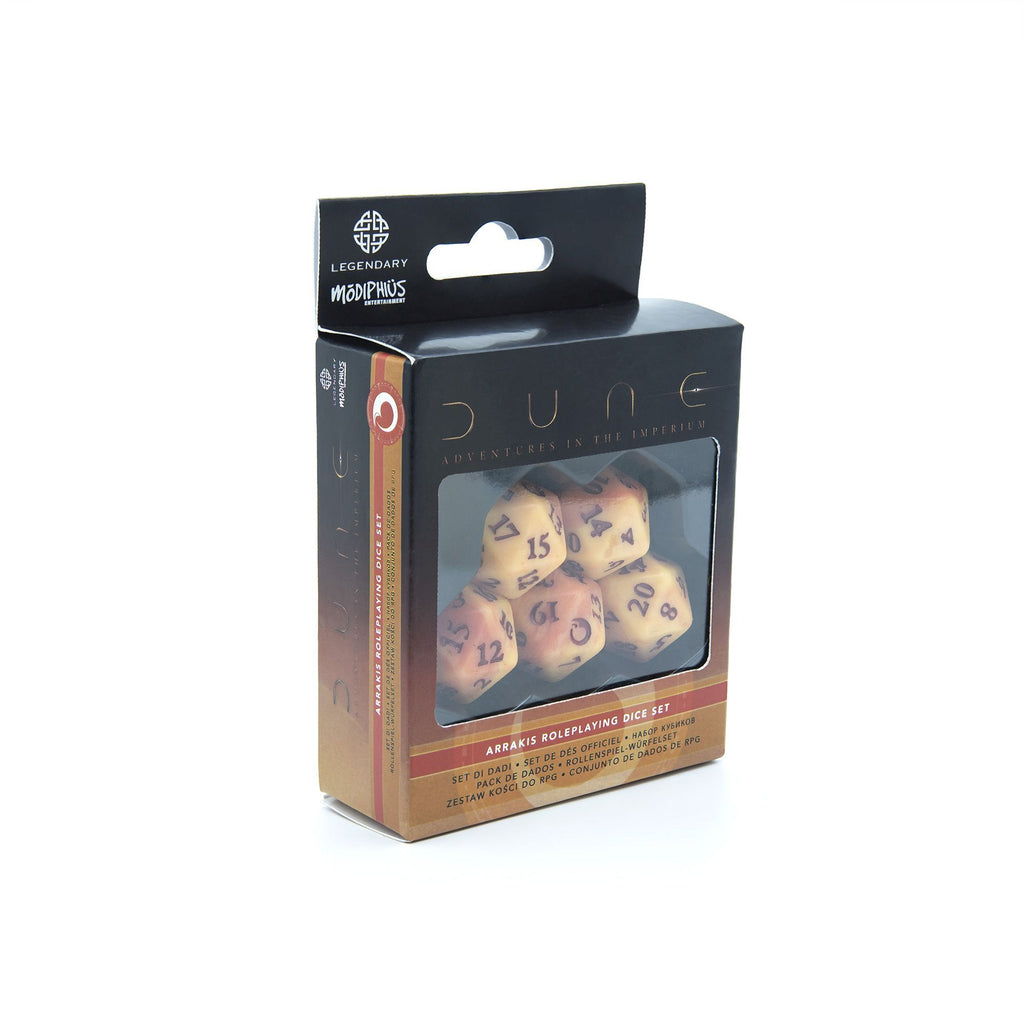 Dune Adventures in the Imperium Dice Set Arrakis