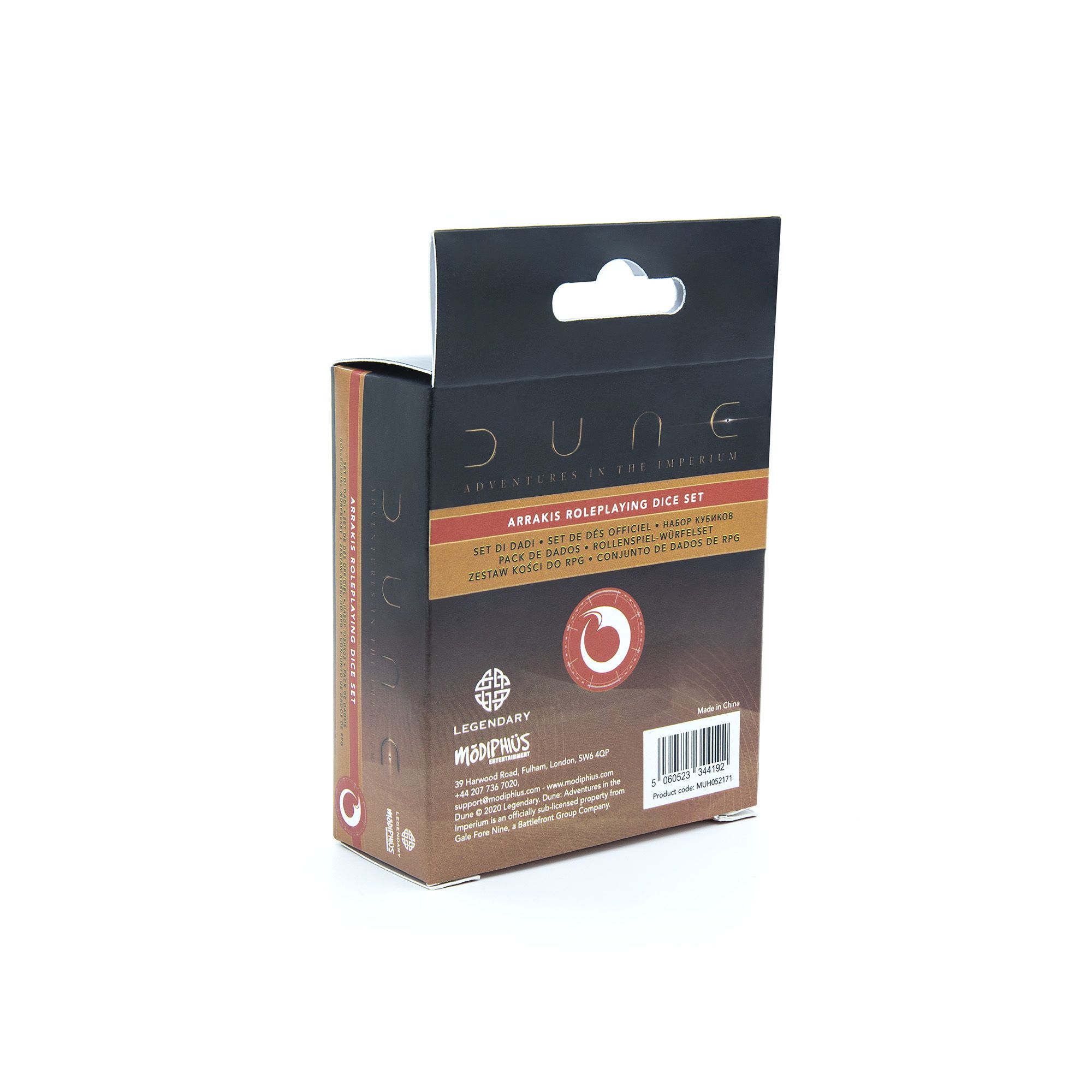 Dune Adventures in the Imperium Dice Set Arrakis