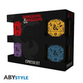 DUNGEONS & DRAGONS Set 4 espresso mugs D20