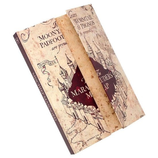 HARRY POTTER - Marauder's Map - Magnetic Opening A5 Notebook