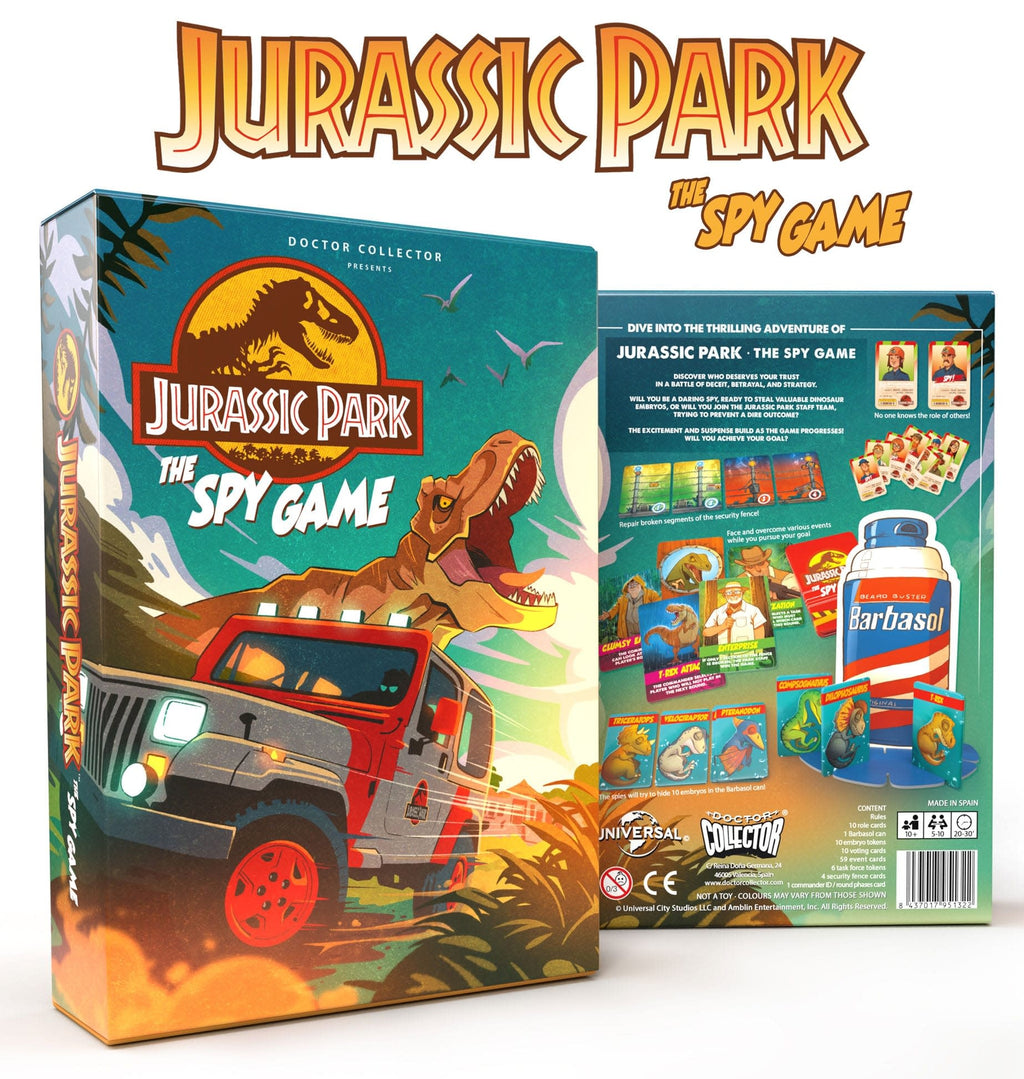 Jurassic Park Hidden Role Game The Spy Game