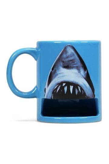 Jaws Mug with compartment for cookies