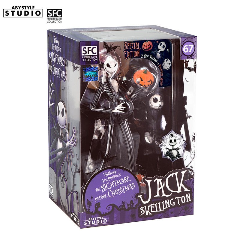 Nightmare before Christmas - Jack scary face smiling figure