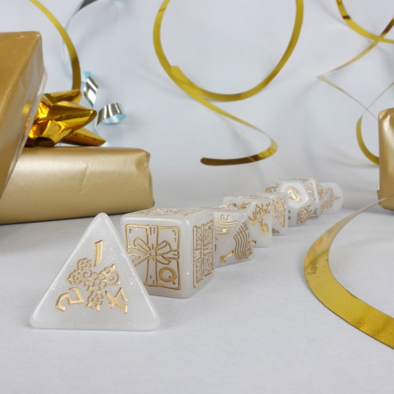 Q WORKSHOP 20 years: Happy Birthday Dice Set