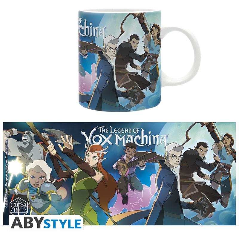 THE LEGEND OF VOX MACHINA - Mug 320 ml - Group