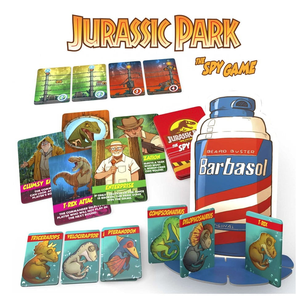 Jurassic Park Hidden Role Game The Spy Game
