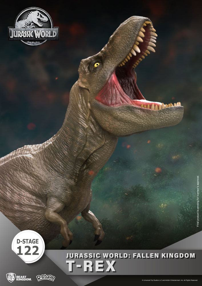 Jurassic World: Fallen Kingdom D-Stage PVC Diorama T-Rex 13 cm – afbeelding 3