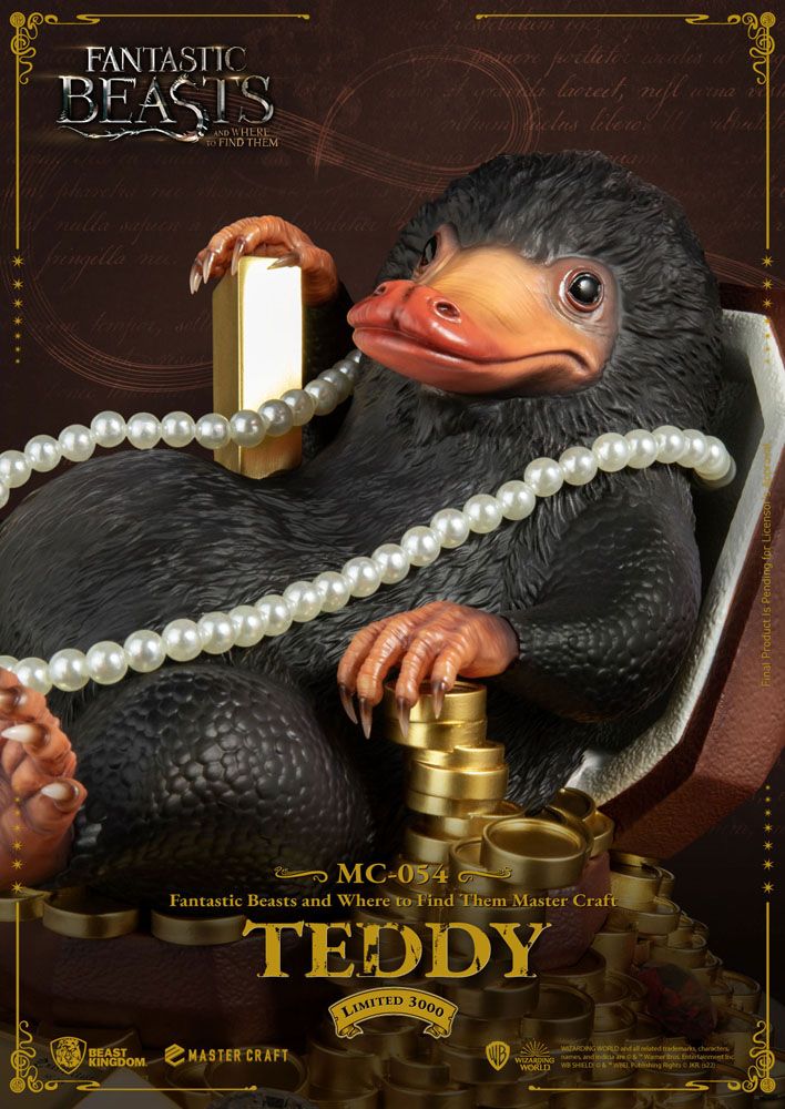 Fantastic Beasts Master Craft Statue Teddy 21 cm