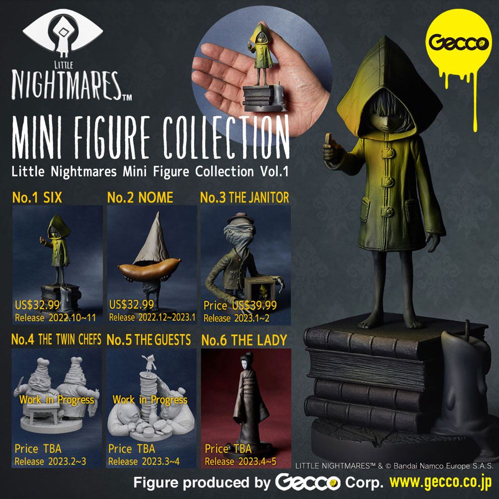 Little Nightmares Mini Figure Collection PVC Statue The Janitor 10 cm