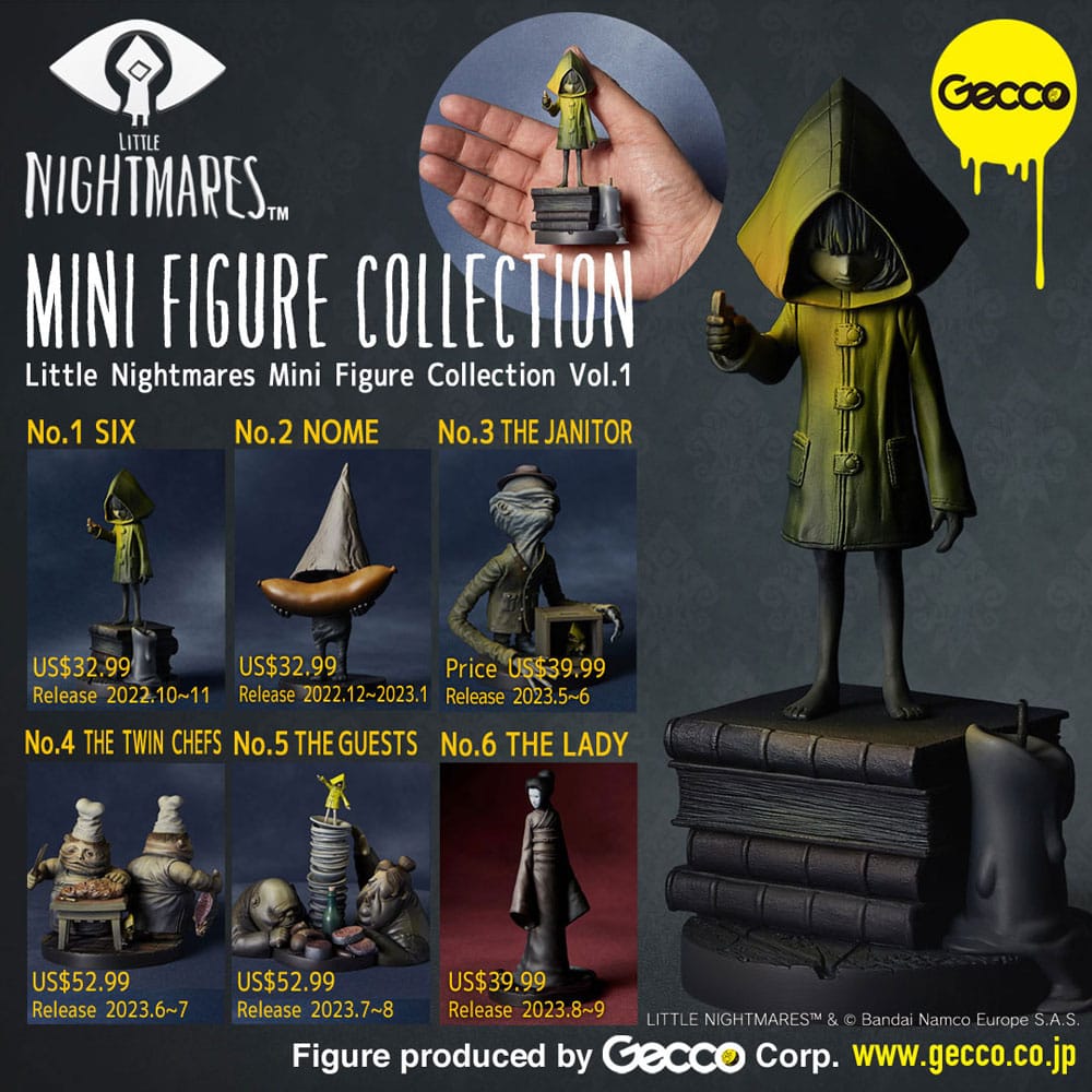 Little Nightmares Mini Figure Collection PVC Statue The Twin Chefs 7 cm