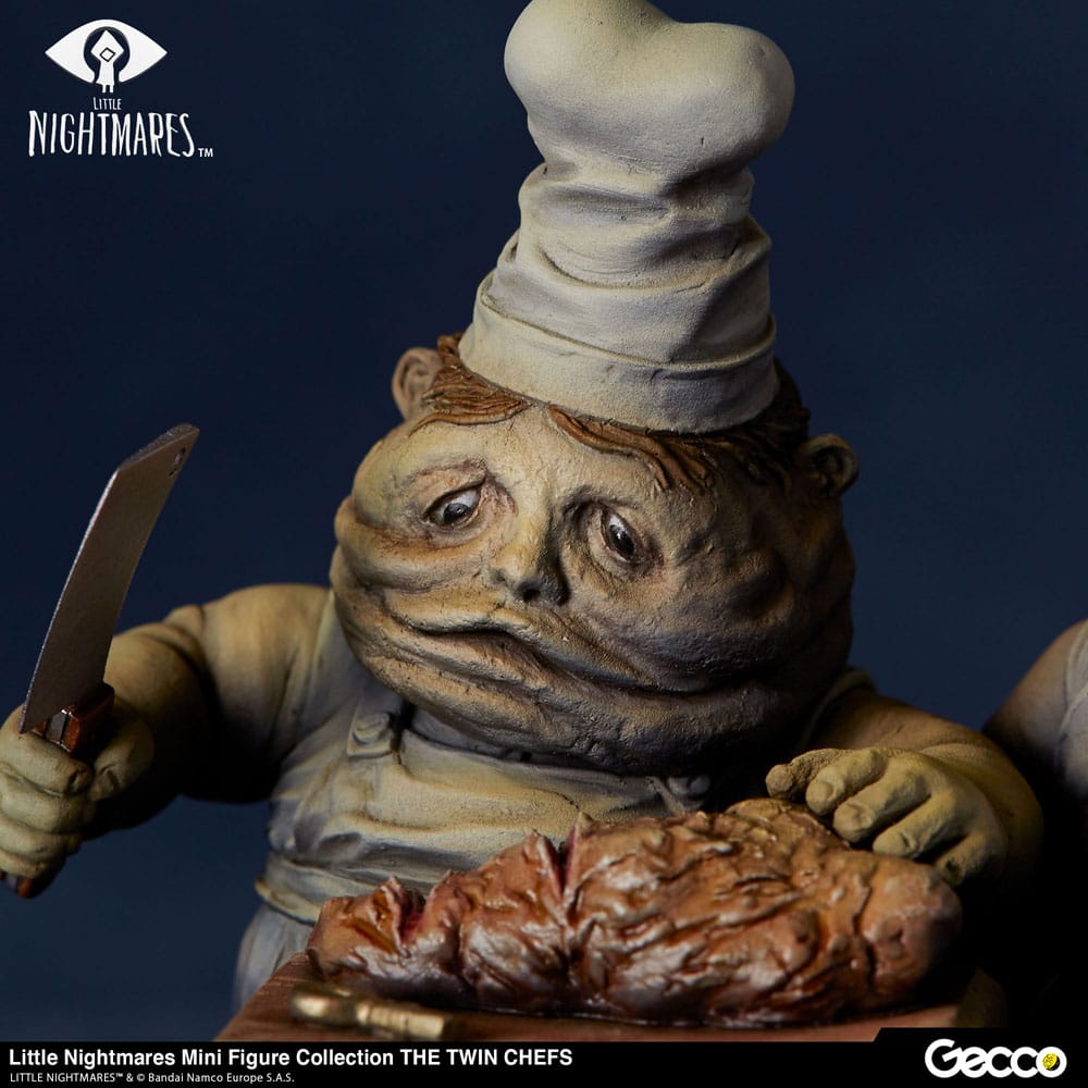 Little Nightmares Mini Figure Collection PVC Statue The Twin Chefs 7 cm
