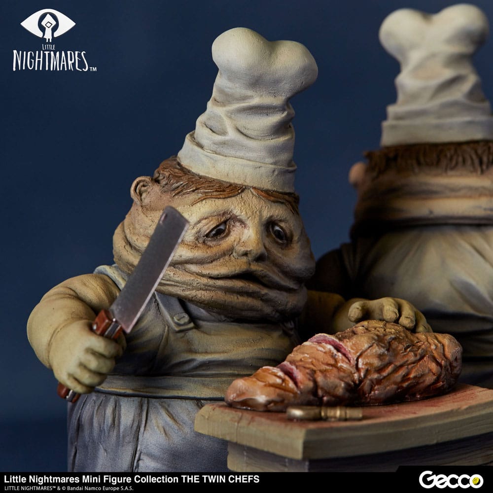 Little Nightmares Mini Figure Collection PVC Statue The Twin Chefs 7 cm