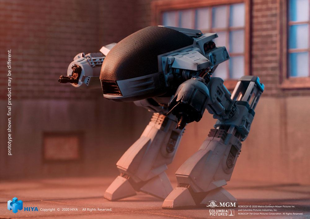 Robocop - Battle Damaged ED209 - Exquisite Mini Figure with Sound 15cm