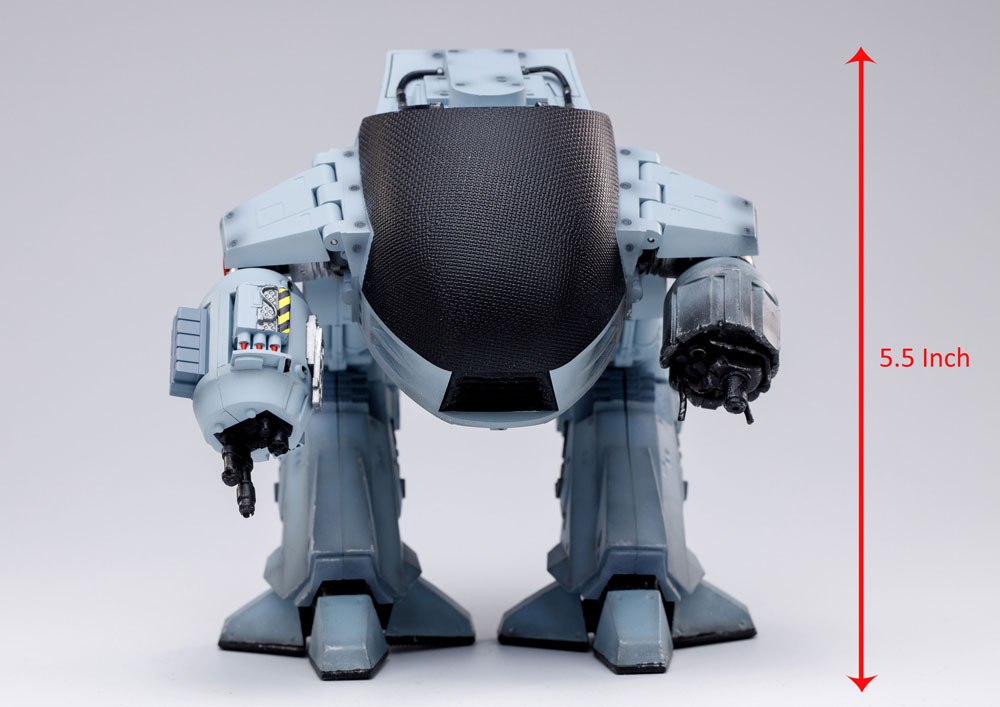 Robocop - Battle Damaged ED209 - Exquisite Mini Figure with Sound 15cm