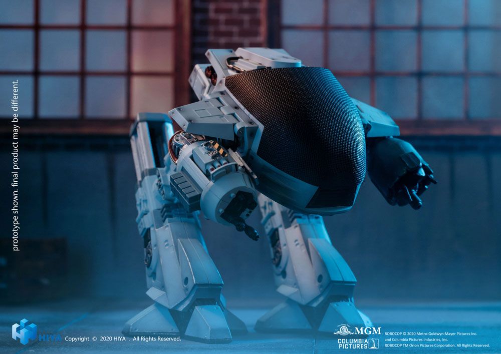 Robocop - Battle Damaged ED209 - Exquisite Mini Figure with Sound 15cm