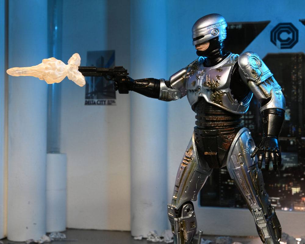 ULTIMATE ROBOCOP - Battle Damaged w/Chair - Action Figure 20cm