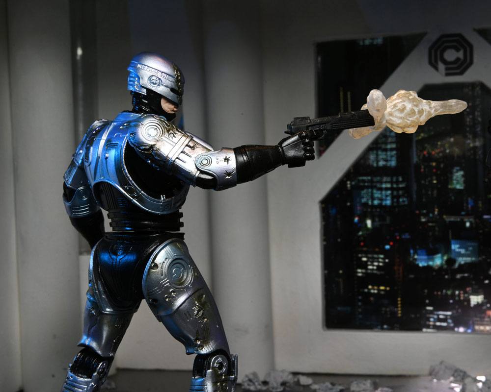 ULTIMATE ROBOCOP - Battle Damaged w/Chair - Action Figure 20cm