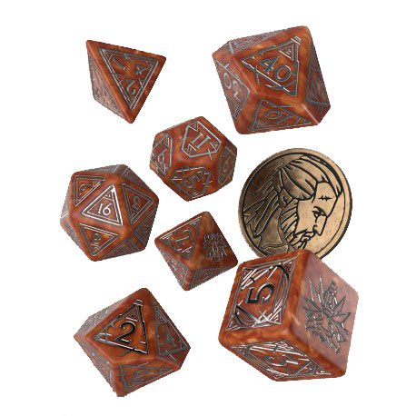 The Witcher Dice Set. Vesemir - The Wise Witcher